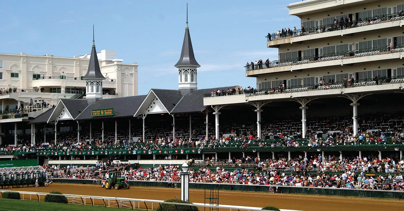 Churchill Downs on Derby day