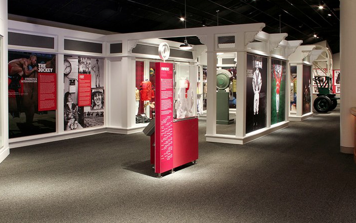 Inside the Kentucky Derby Museum
